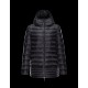 Moncler NARLAY Ultralight Turtleneck Black Coats Nylon Womens 41457282TO