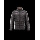 Moncler NORBERT Turtleneck Black Jackets Nylon/Polyamid Mens 41378019WP