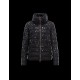 Moncler SOLARIS Turtleneck Black Jackets Wool Nylon Flannel Womens 41467465KC