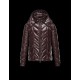 Moncler BERRIAT Detachable Hood Turtleneck Dark brown Jackets Nylon/Polyamid Mens 41456769LD