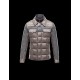 Moncler BLAIS Turtleneck Grey Jackets Nylon/Polyamid/Wool Mens 41378018EI