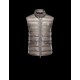 Moncler GUI Ultralight Grey Waistcoats Techno Fabric Mens 41344258HI