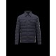 Moncler LUBERON Classic Neckline Blue Jackets Polyamid/Elastane/Nylon Mens 41378025FC