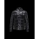 Moncler MATTHEW Classic Neckline Black Jackets Nylon/Polyamide Mens 41456707SP