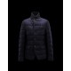 Moncler Rodin Blue Jackets Flannel Wool Mens 41224663SI